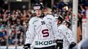 Obránce Sparty Jakub Krejčík před prvním zápasem na Spengler Cupu