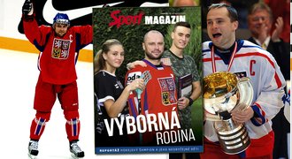 Sport Magazín: Návštěva u Výborných. O gólech, koncentrácích i koláčích