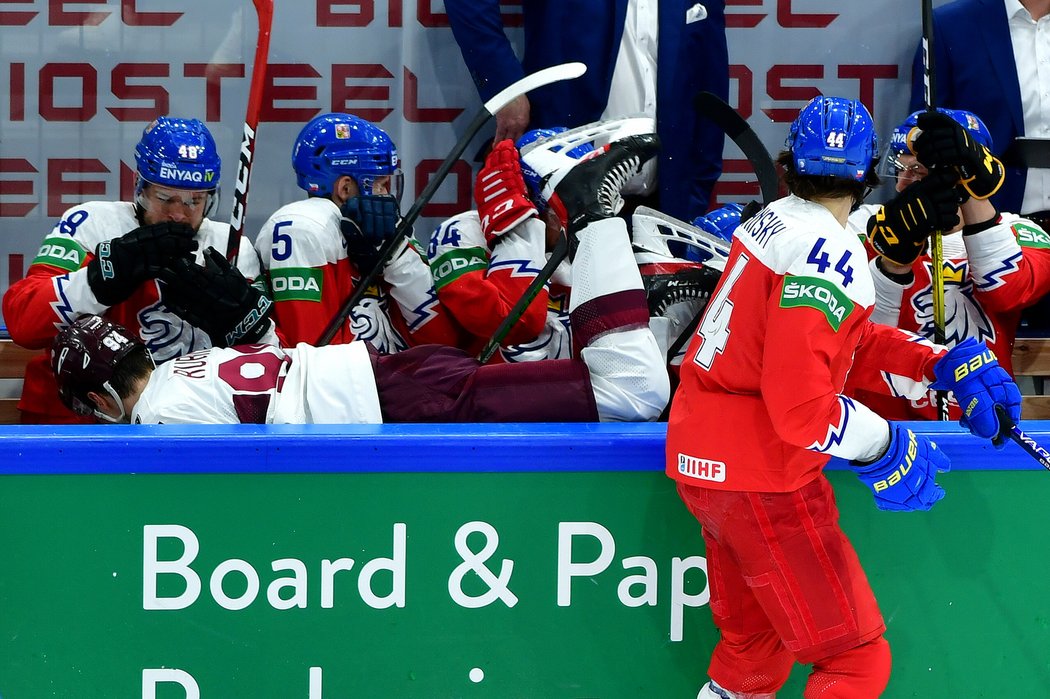 Matěj Stránský poslal Kristianse Rubinse na českou střídačku