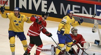 Penaltové drama poslalo do semifinále Švédy, Kanada jede domů