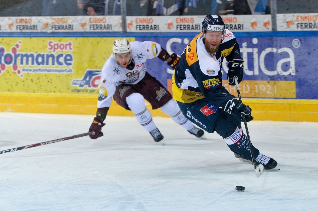 Jiří Novotný odehrál ve švýcarském klubu Ambri-Piotta tři sezony