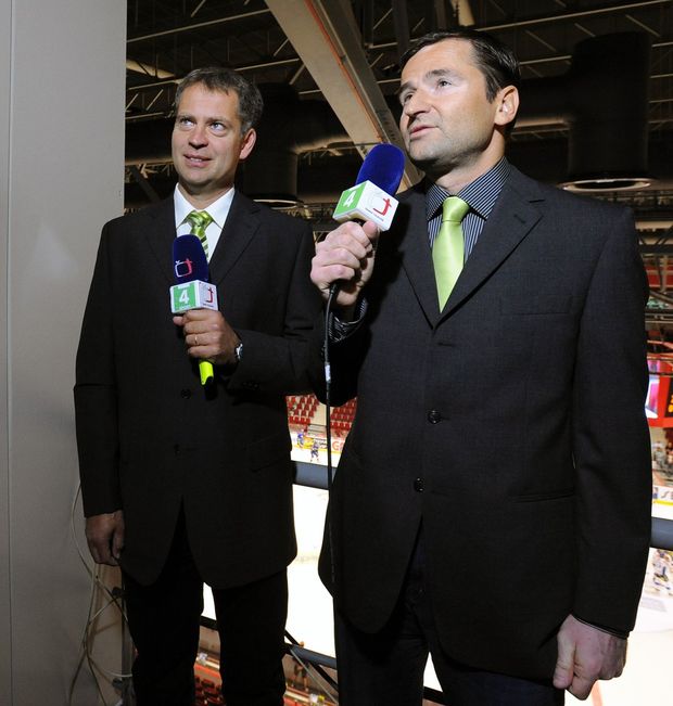 Martin Hosták a Robert Záruba Martin Hosták a Robert Záruba