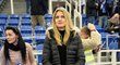 Tenistka Lucie Šafářová se ve čtvrtek přišla podívat na extraligové utkání mezi Kometou a Spartou