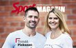 Tomáš Plekanec a Lucie Šafářová na titulní straně Sport Magazínu