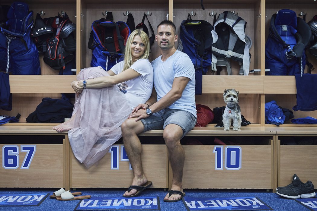 Lucie Šafářová s Tomášem Plekancem pózovali pro Sport Magazín