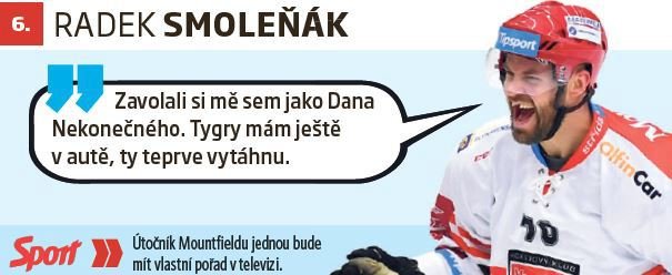 6. Radek Smoleňák