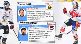 TOP 100 hráčů extraligy: Ti nejlepší! Hvězdy i naděje pro NHL. Vítězem je...