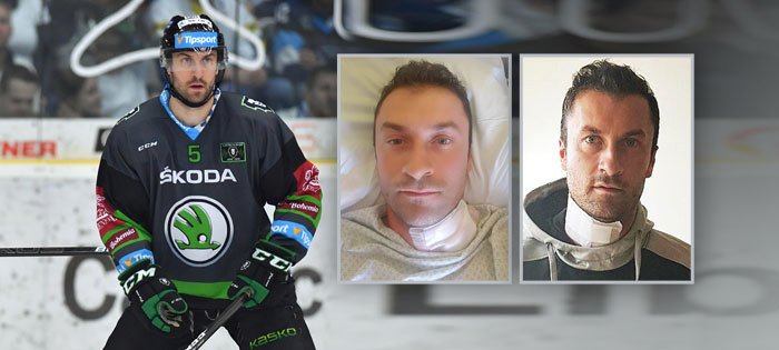Sabahudin Kovačevič je po operaci krční páteře a podle klubového webu možná vynechá celou sezonu hokejové extraligy