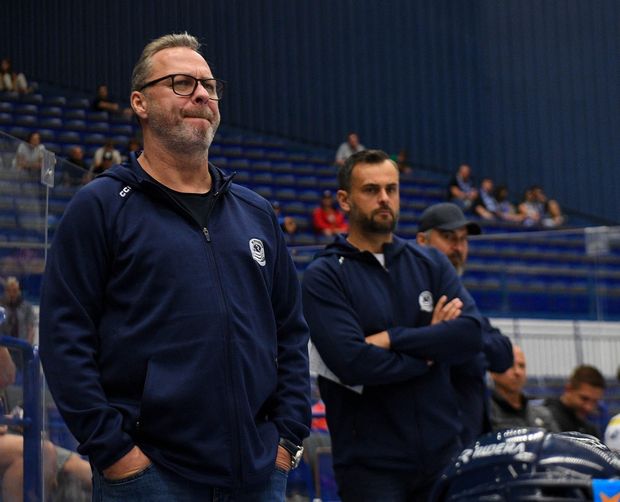 Hlavní trenér Vítkovic David Bruk Hlavní trenér Vítkovic David Bruk