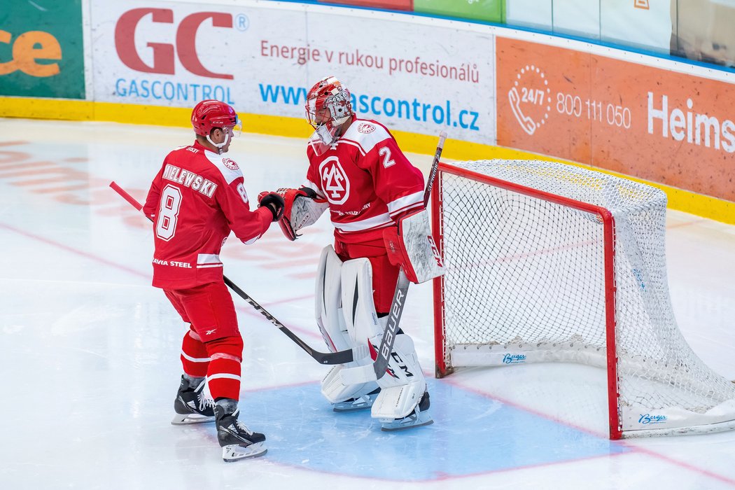 Marek Mazanec během přípravného zápasu s Havířovem