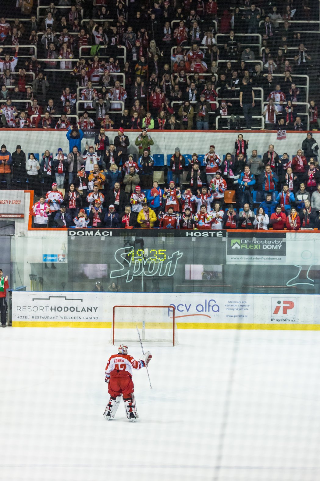 Olomoučtí fanoušci na předkole play off