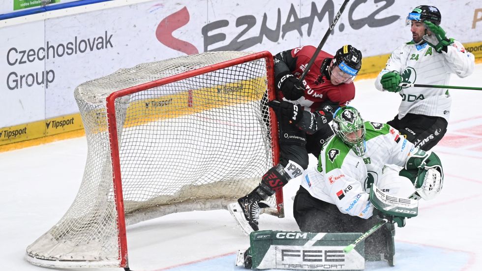 Filip Pyrochta natlačil Pavla Kousala na boleslavskou branku