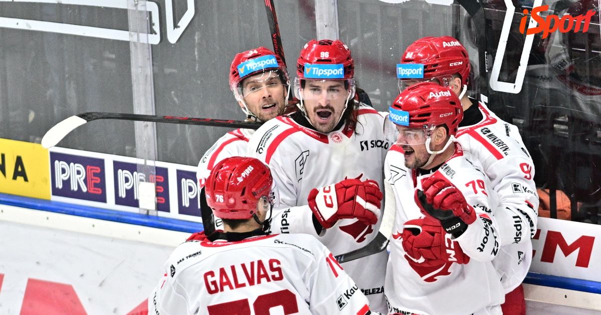 O2 Extraliga Třinec ovládl šlágr v Praze, rozhodl Hudáček. Dynamo vyhrálo poosmé v ...