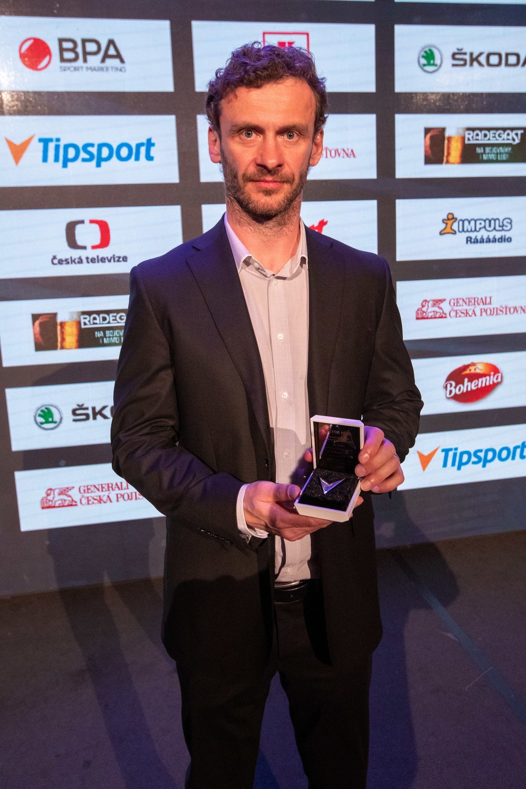 Viktor Hübl si odnesl cenu pro nejproduktivnějšího hráče historie Tipsport extraligy