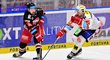 Olomoucký útočník Pavel Musil zažil ve druhém utkání čtvrtfinále nepříjemnou událost se zlomenou hokejkou