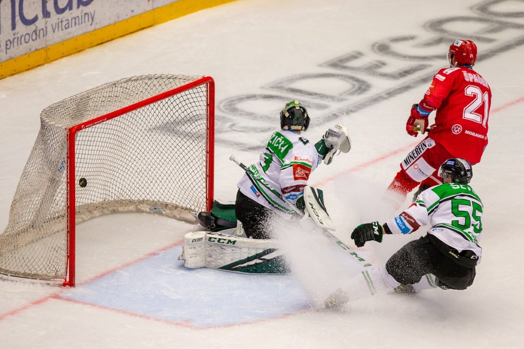 Michael Špaček pomohl k výhře nad Boleslaví gólem na 3:0