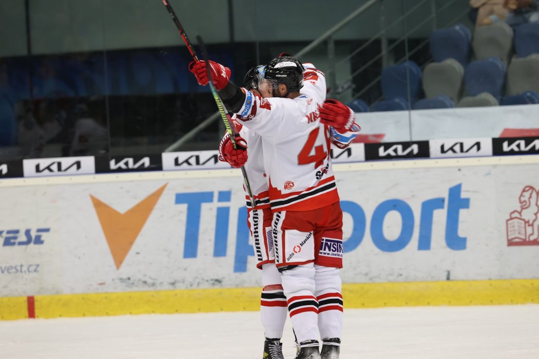 O olomoucké výhře rozhodl Jakub Navrátil, slavil s Davidem Krejčím