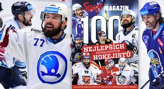 TOP 100 hokejistů extraligy: uragán z Třince, Jágr v druhé desítce. A vyhrál...