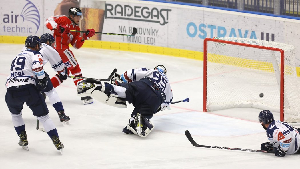 Olomouc v úterním duelu Aleše Stezku překonala jen jednou