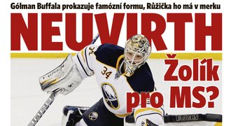 Žolík pro MS? Neuvirth v NHL září a sní o šanci v reprezentaci