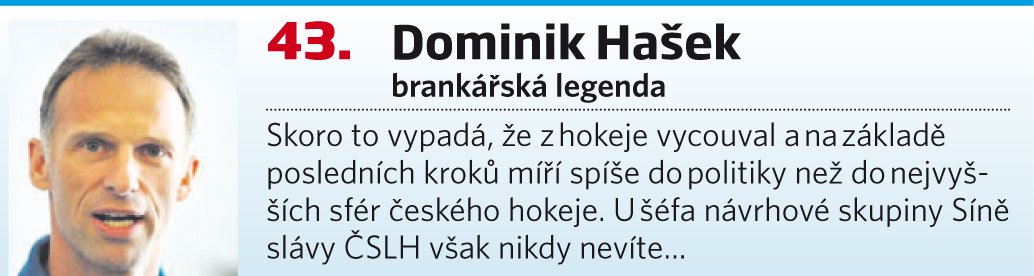 43. Dominik Hašek