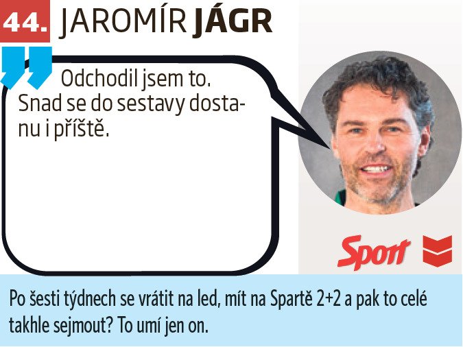 44. Jaromír Jágr