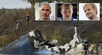 Letadlo Jaroslavle se zřítilo, Rachůnek, Marek a Vašíček jsou mrtví