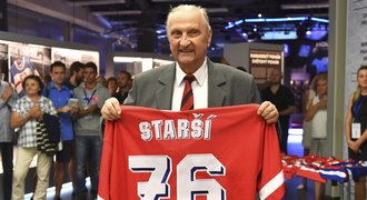 Český hokej truchlí. Zemřel kouč mistrů světa Starší (†85)