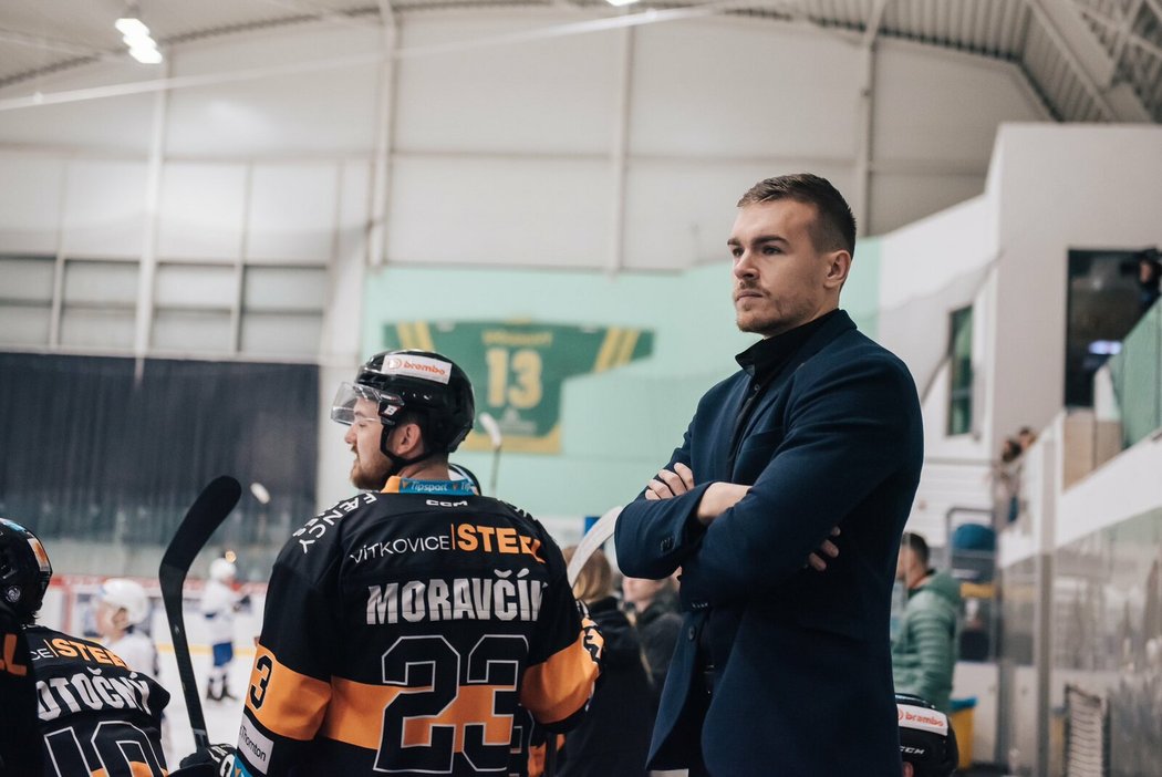 Trenér Jakub Peslar se bude snažit zvýšit atraktivitu vysokoškolského hokeje
