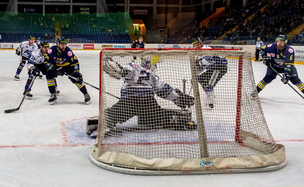 Hokejisté Ústí nad Labem porazili v sobotním programu hokejové první ligy Havířov