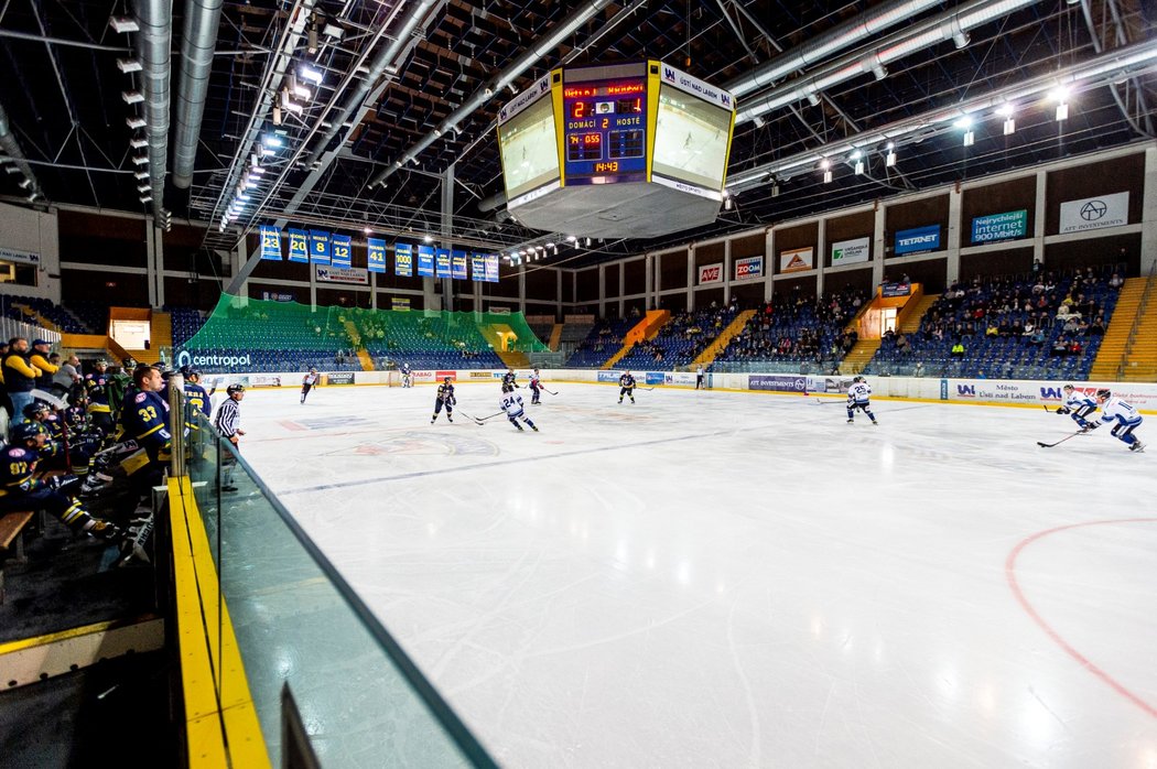 Hokejisté Ústí nad Labem porazili v sobotním programu hokejové první ligy Havířov