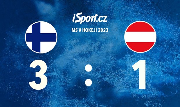 SESTŘIH: Finsko - Rakousko 3:1. Suomi ve čtvrtfinále, výhru pečetil Oksanen