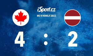 SESTŘIH: Kanada - Lotyšsko 4:2. Senzace byla blízko, Lotyši dvakrát vedli