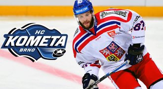 Nabušená Kometa! V Brně dál posilují, přivedli Vincoura z KHL