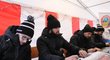 Hokejisté Vítkovic sehráli o víkendu exhibici pro fanoušky pod otevřeným nebem