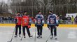 Hokejisté Vítkovic sehráli o víkendu exhibici pro fanoušky pod otevřeným nebem