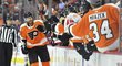 Jakub Voráček zařídil v NHL gólem z 55. minuty výhru Philadelphie 4:3 nad Carolinou a přiblížil tým k účasti v play off.