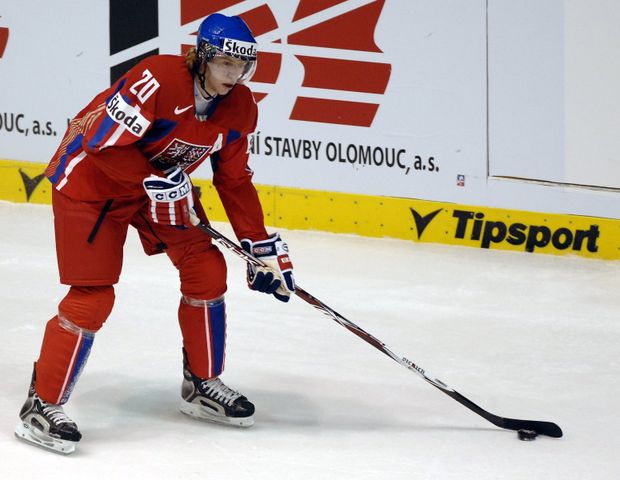 Jakub Voráček v reprezentačním dresu Jakub Voráček v reprezentačním dresu