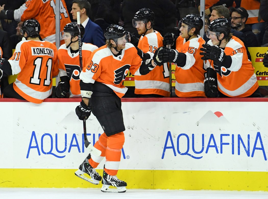 Jakub Voráček je jedním z tahounů Flyers v NHL