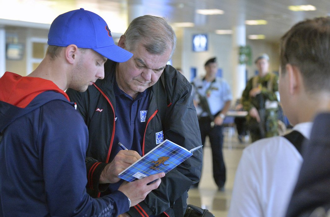 Vladimír Vůjtek byl terčem lovců autogramů