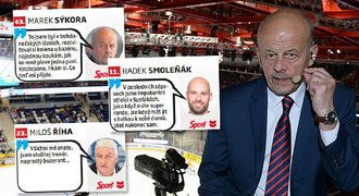 TOP 50 hokejových výroků: Sýkora vs. Vrána i Schönův občan Lubina