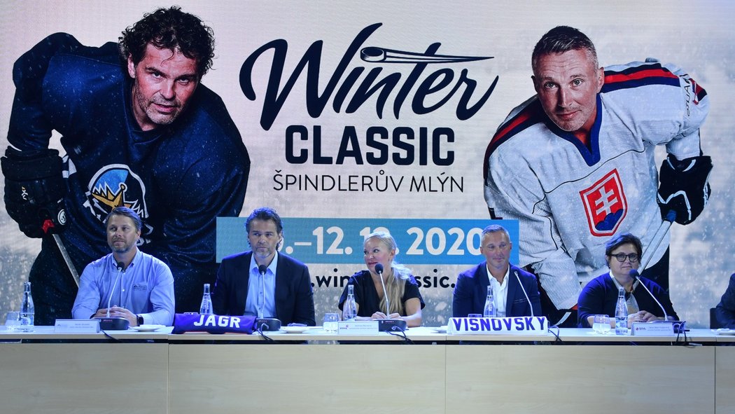 Za účasti Jaromíra Jágra jako spoluorganizátora byl představen program Winter Classic 2020 ve Špindlerově Mlýně