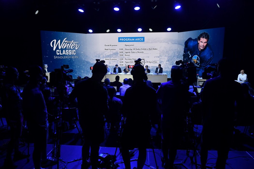 Za účasti Jaromíra Jágra jako spoluorganizátora byl představen program Winter Classic 2020 ve Špindlerově Mlýně