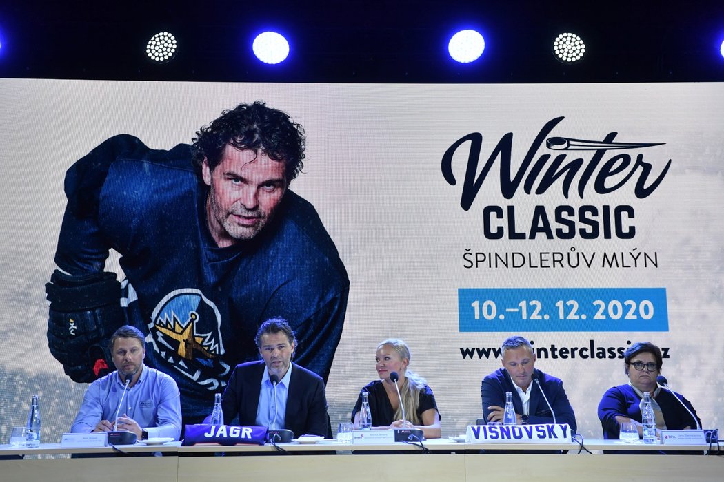 Za účasti Jaromíra Jágra jako spoluorganizátora byl představen program Winter Classic 2020 ve Špindlerově Mlýně