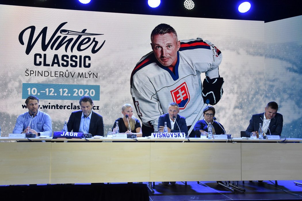 Za účasti Jaromíra Jágra jako spoluorganizátora byl představen program Winter Classic 2020 ve Špindlerově Mlýně