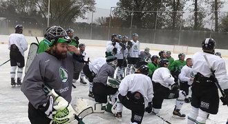 Winter Classic na trénink! Boleslav či Sparta řádily na venkovním kluzišti