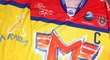 Do pondělního utkání proti Prostějovu nastoupí hokejisté Motoru ve speciálních dresech, které namalovaly děti z centra Arpida