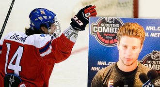 Zacha byl na testech před draftem NHL. Zajímalo se o něj 24 klubů