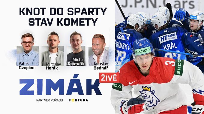 Zimák ŽIVĚ: Propad Sparty, má Knota. Naštvaní Tygři. Co hala pro ZOH? Zimák ŽIVĚ: Propad Sparty, má Knota. Naštvaní Tygři. Co hala pro ZOH?