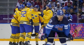 Švédsko je ve finále! Mistři světa udolali Finsko a útočí na zlato